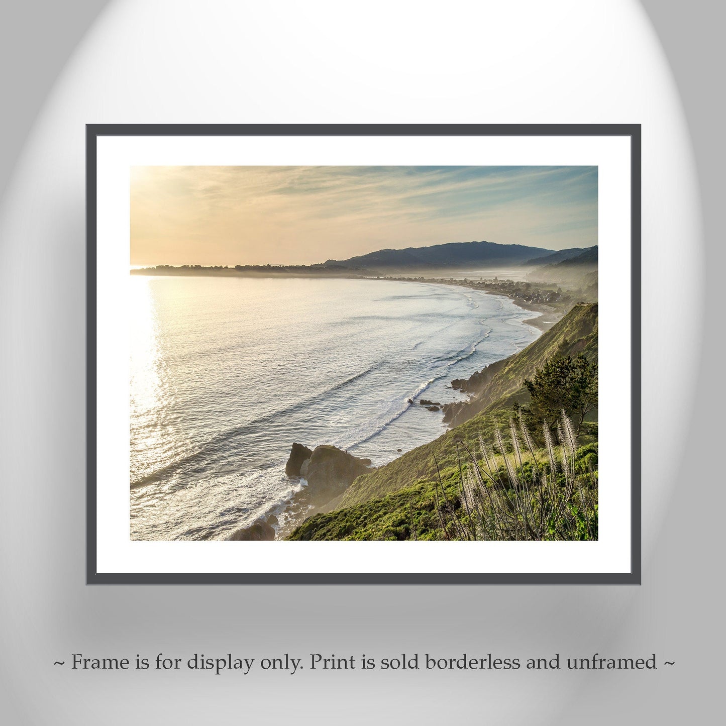Stinson Beach Art Print Marin County California Coast Sunset Photograph as Home Decor Gift