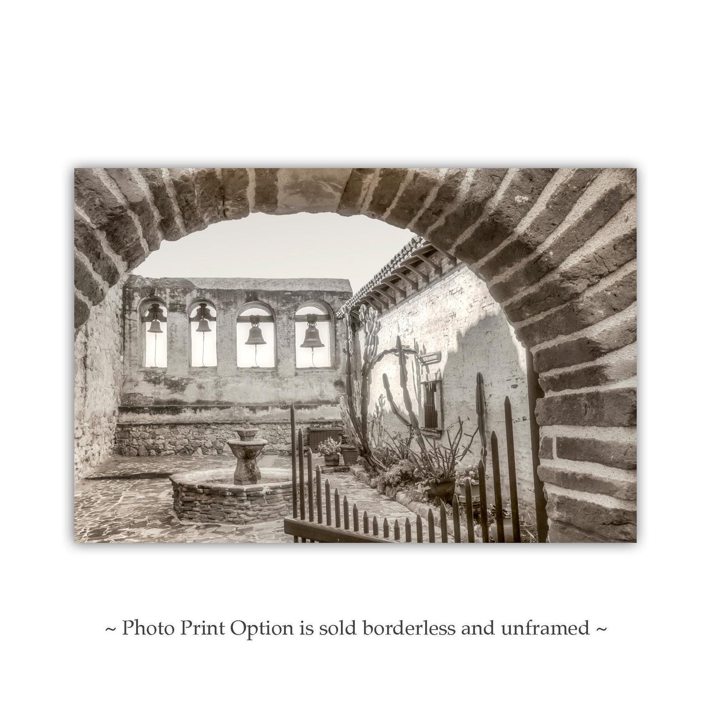 Mission San Juan Capistrano Adobe Church Art Photography Print