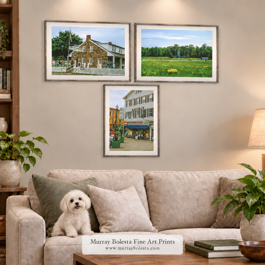Gettysburg triptych art by Murray Bolesta!