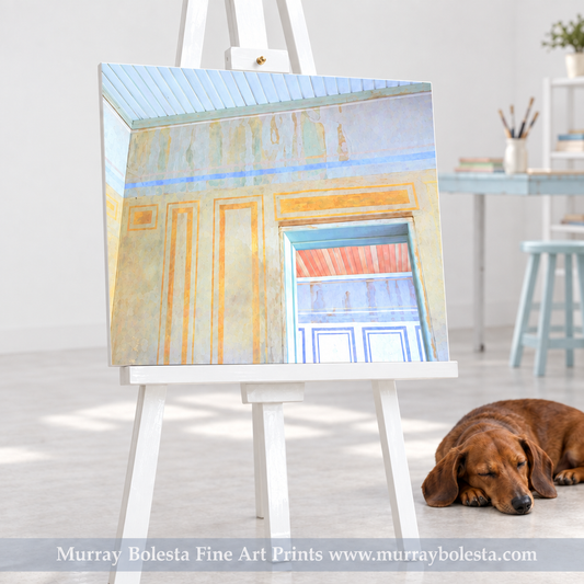 Kentucky Camp Arizona pastel by Murray Bolesta
