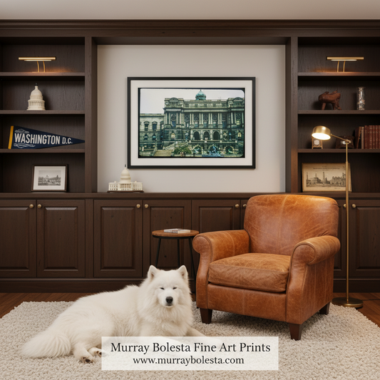 Library of Congress Photo – Vintage Washington DC Wall Art