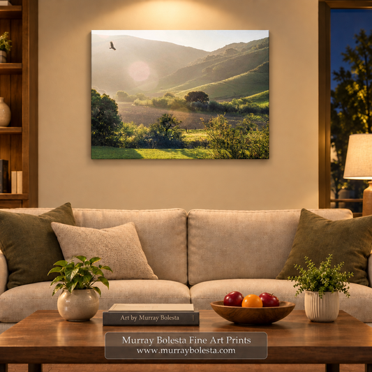 Lompoc countryside artwork Santa Barbara County by Murray Bolesta!