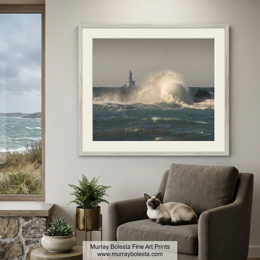 Point St. George Lighthouse at Crescent City California by Murray Bolesta