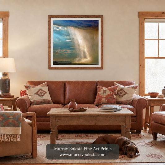 Tucson Arizona Monsoon Storm by Murray Bolesta