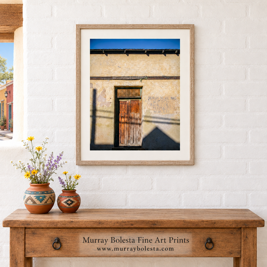 Tucson Barrio Viejo vintage architecture art by Murray Bolesta!