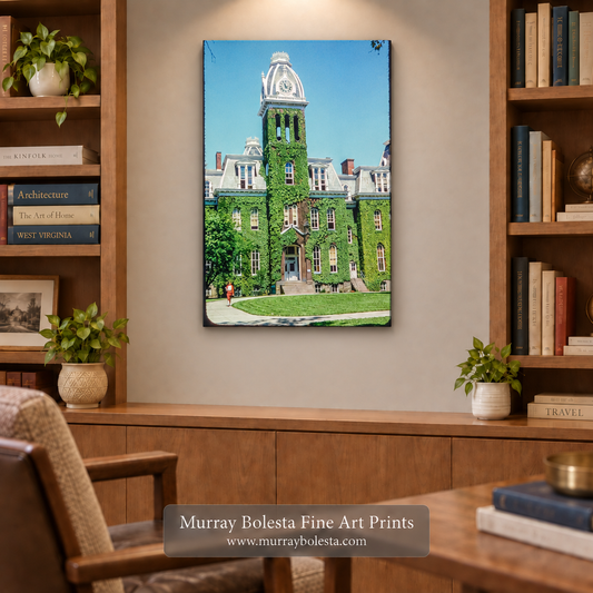 Woodburn Hall artwork WVU by Murray Bolesta