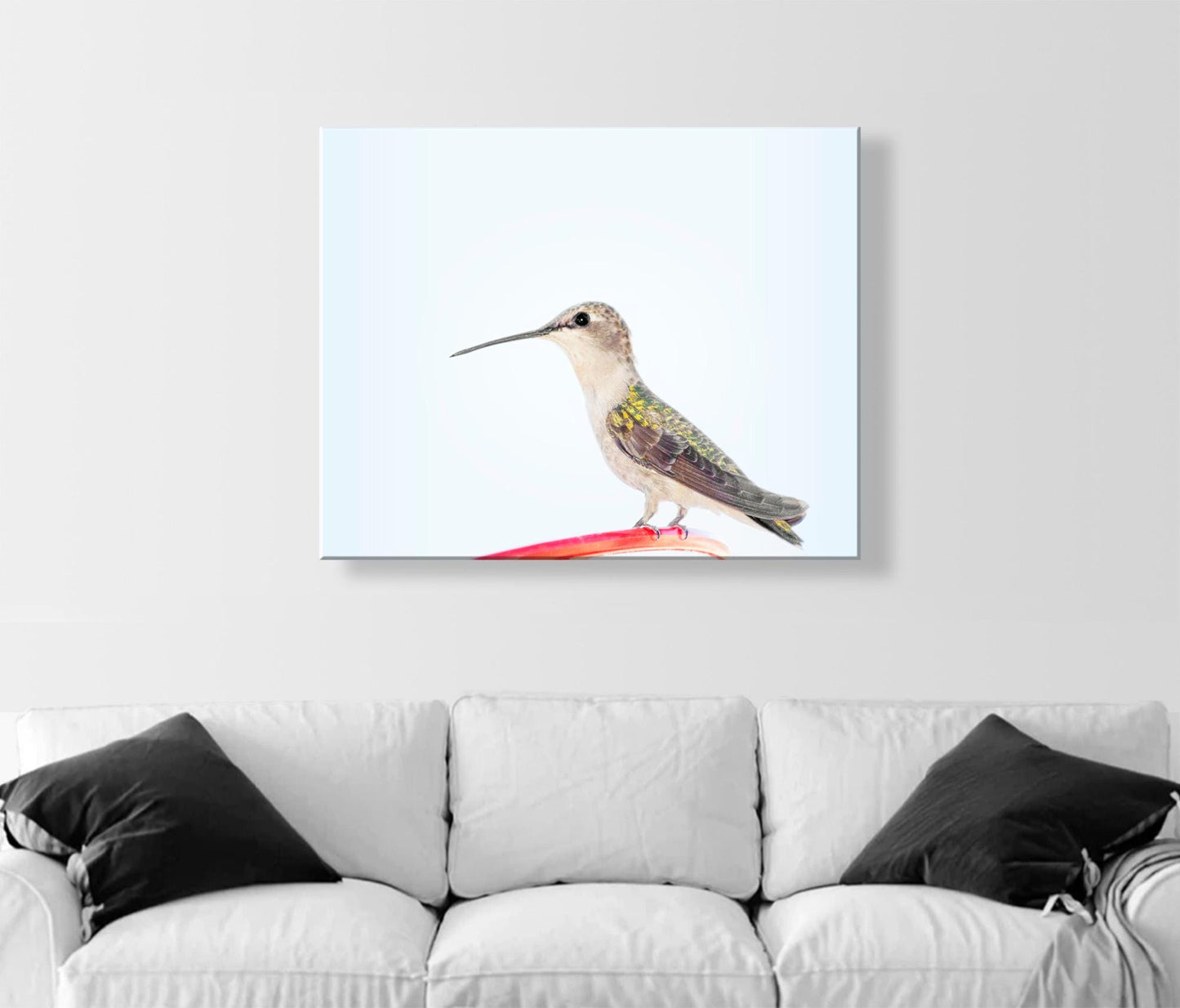 Hummingbird Art Fine Art Print as Serene Minimalist Wall Art
