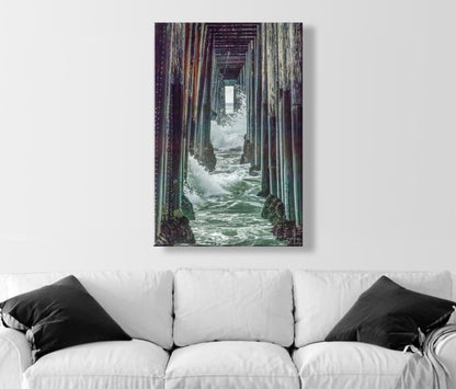 San Diego Wall Art with Oceanside Pier | California West Coast Ocean Photography