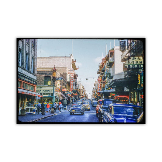 Old Chinatown San Francisco Street Photograph | Vintage Picture