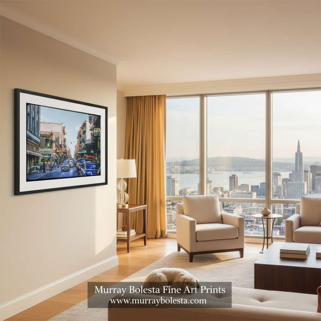 Chinatown San Francisco Print – Vintage Street Wall Art
