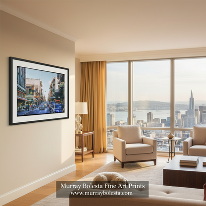 Chinatown San Francisco Print – Vintage Street Wall Art