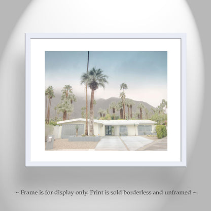 Palm Springs Architecture Art Print | Mid Century Modern House