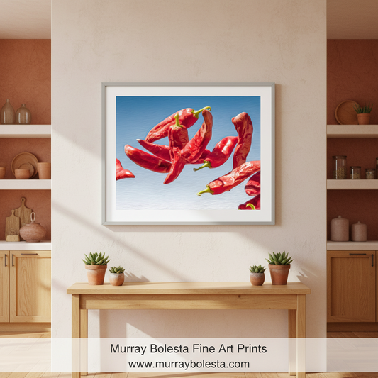Southwestern Chili Pepper Art - Tucson Food Photography Wall Print