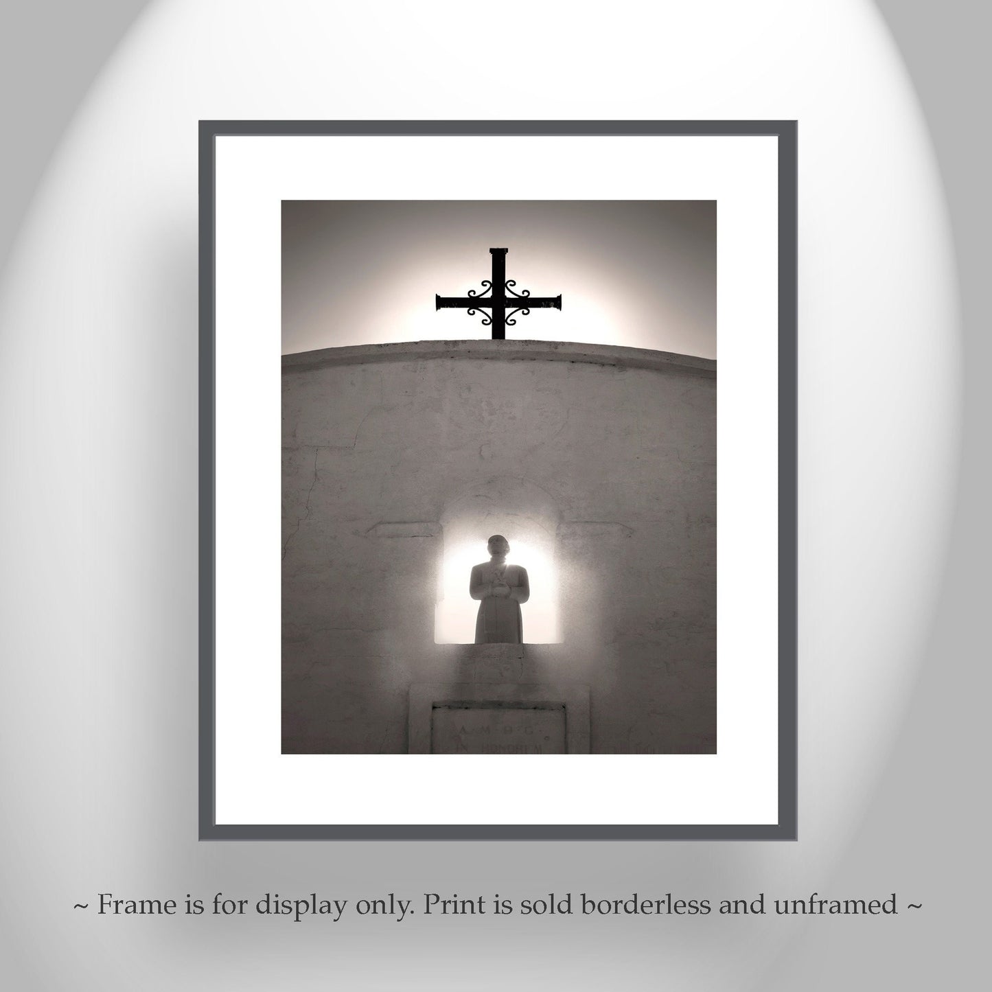 San Xavier Mission Sepia Print – Tucson Southwest Wall Art