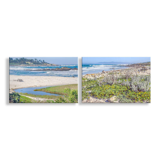 Pacific Grove Beach Art Print Set – Monterey Peninsula Wall Decor