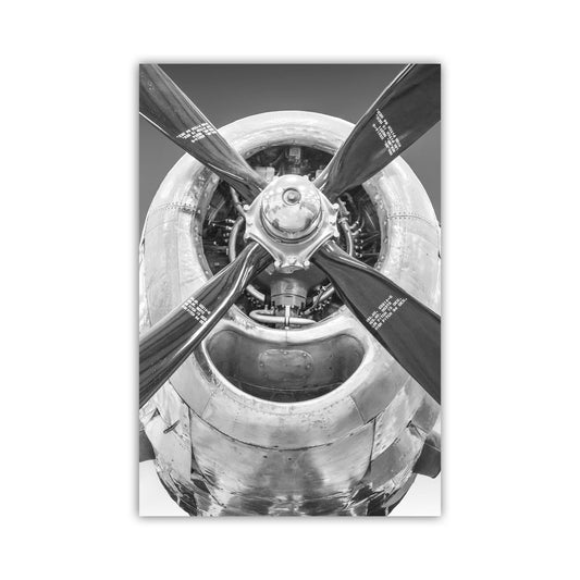 Vintage B29 Superfortress Wall Art – WWII Bomber Wall Decor Print