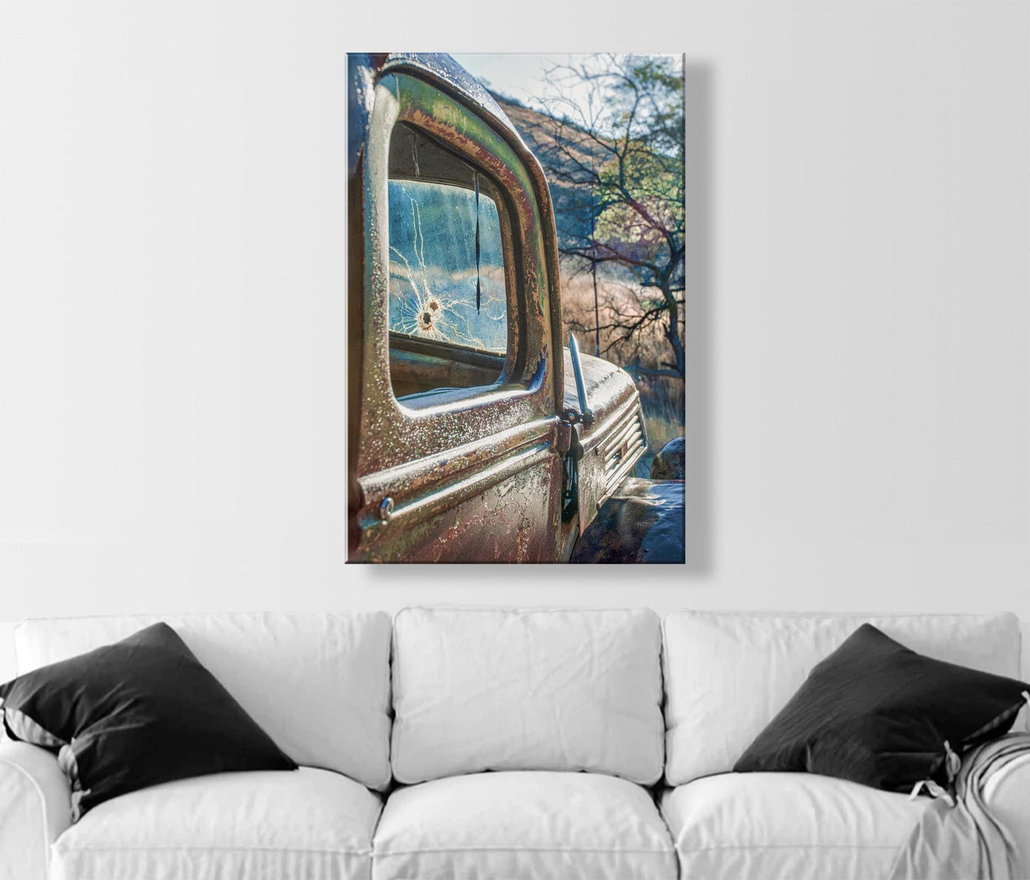 Rustic Old Ford Truck Print by Murray Bolesta | Home & Garage Decor