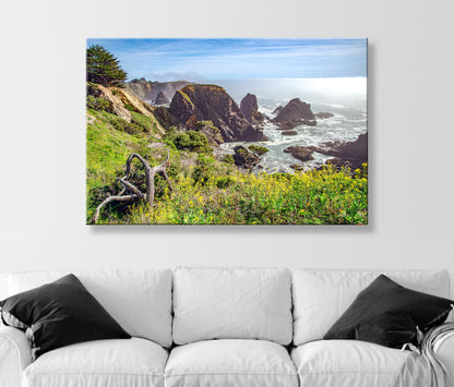 Mendocino Coast Art Print at Fort Bragg California
