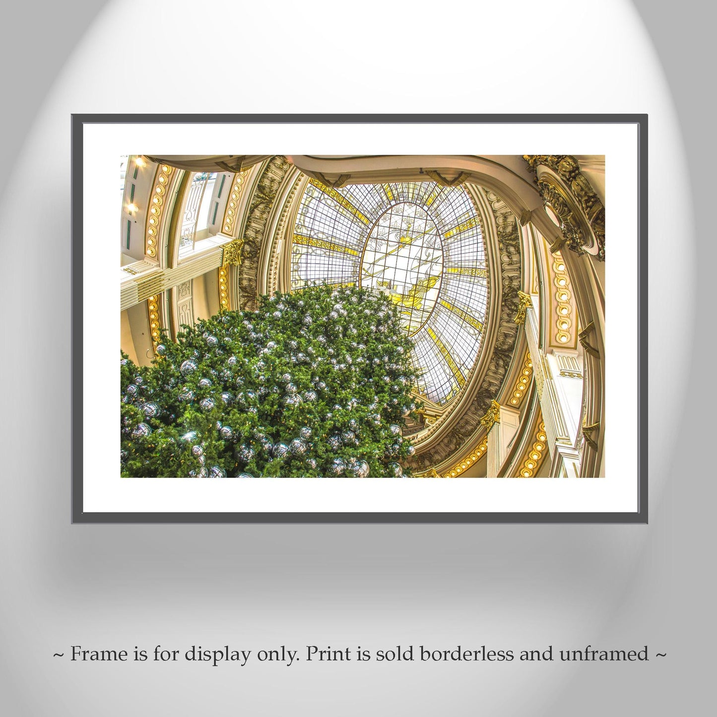 San Francisco City of Paris Glass Dome | Neiman Marcus Christmas Art