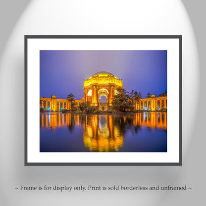 San Francisco Palace of Fine Arts Night Artwork | The Presidio National Park