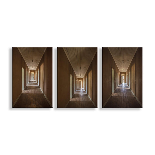Kentucky Camp Arizona Ghost Town Triptych | Western Wall Art