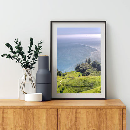 Tamalpais Seascape Art Print – Marin Coast with Farallon Islands