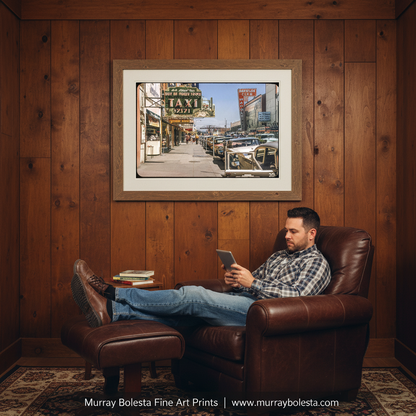 Reno Nevada Vintage Print – Old Virginia Street Photo Wall Art