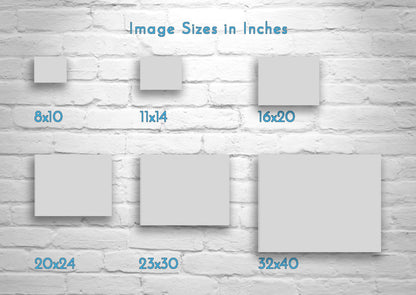 Iris Flower Photograph Whimsical Psychedelic Wall Decor