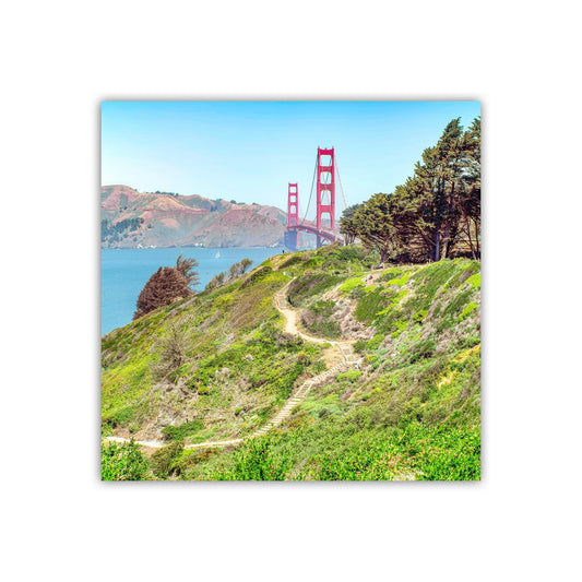 Presidio Park San Francisco Art Print | Presidio Bluff Trail Picture