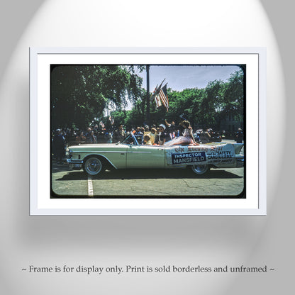 Vintage Washington DC Cadillac Street Parade Midcentury Photo