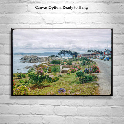 Lover's Point Pacific Grove 1958 Vintage Monterey Art Print