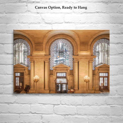 New York Public Library Art Wall Art Print