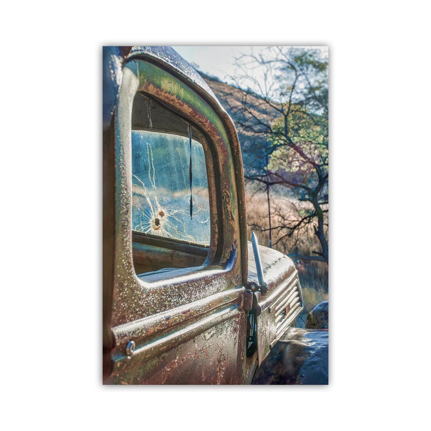 Rustic Old Ford Truck Print by Murray Bolesta | Home & Garage Decor