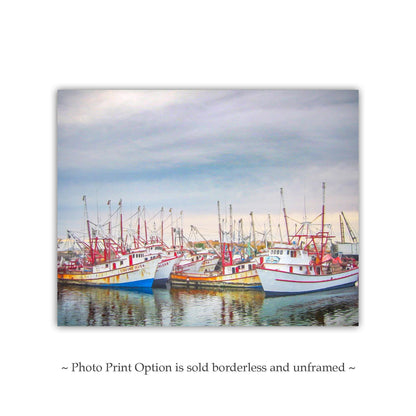 Puerto Peñasco Rocky Point Mexico Fishing Boats Artwork Print