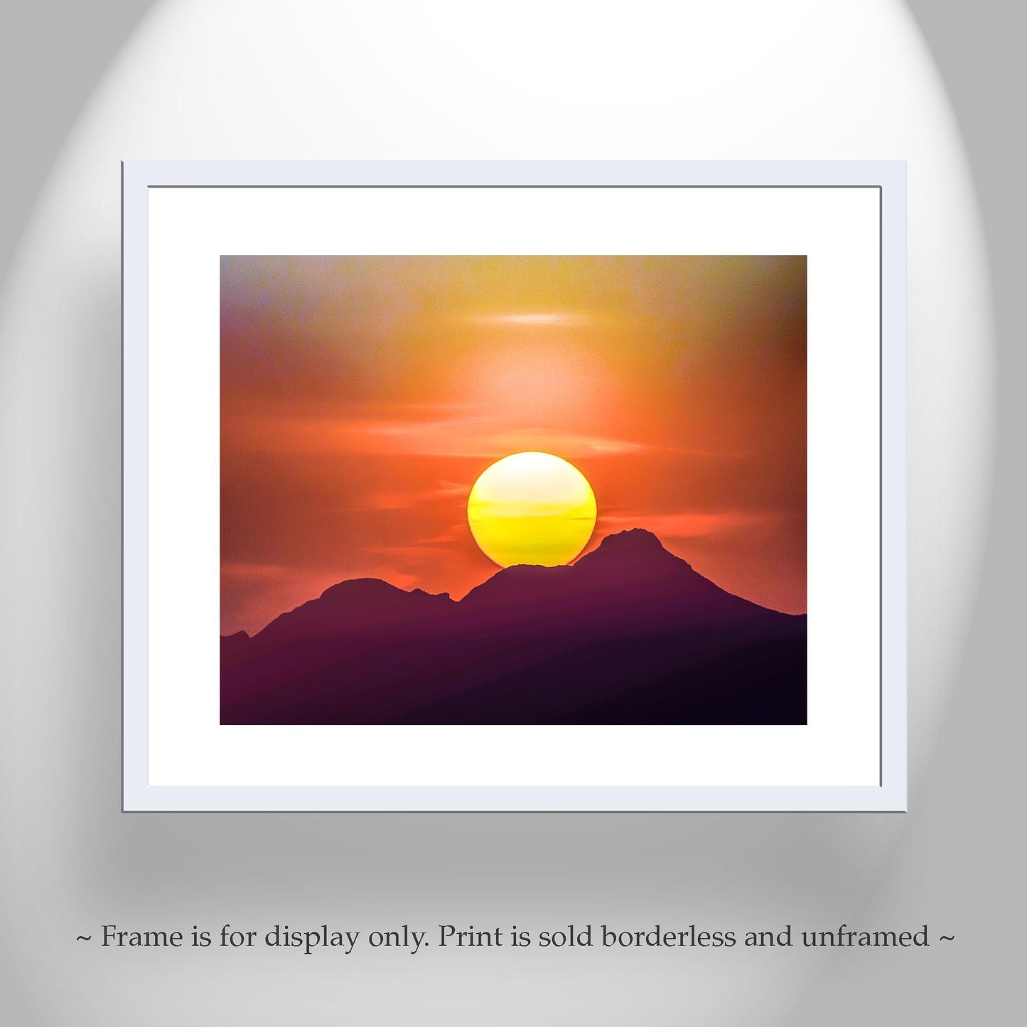 Sonoran Desert Sunset Wall Art – Tucson Landscape Canvas Art
