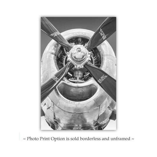 Vintage B29 Superfortress Wall Art – WWII Bomber Wall Decor Print