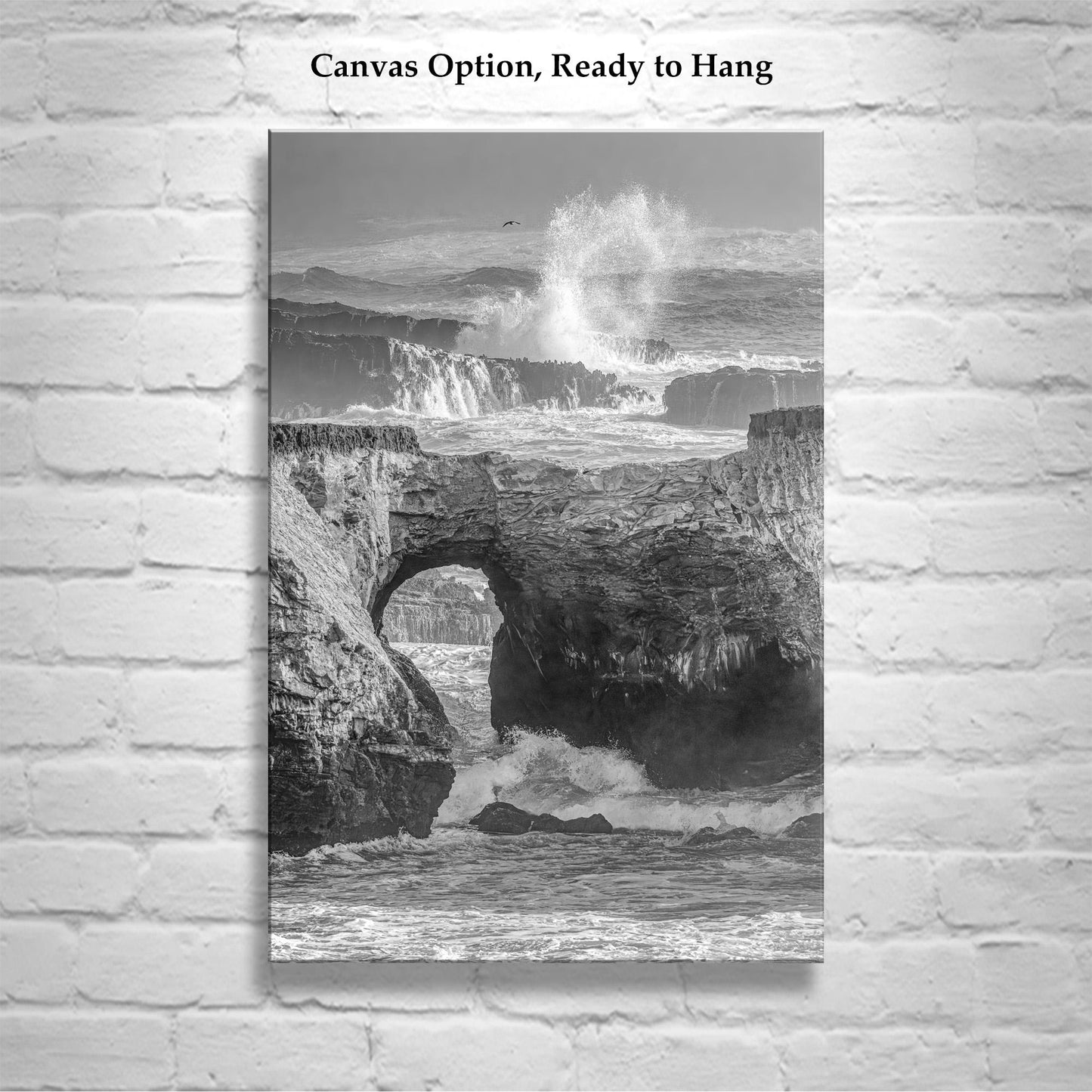 Mendocino Coast Painterly Seascape – Fine Art Print of Point Arena
