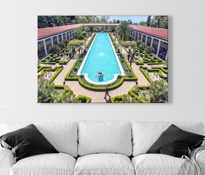Malibu Getty Villa Museum Art | Framed Wall Decor Print
