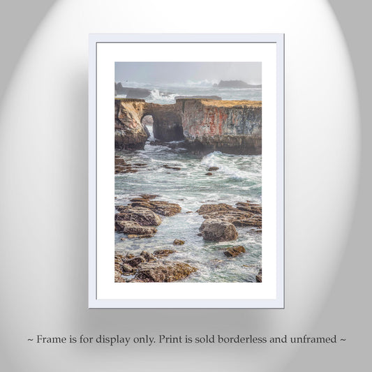 Point Arena Mendocino Coast Ocean Waves Print