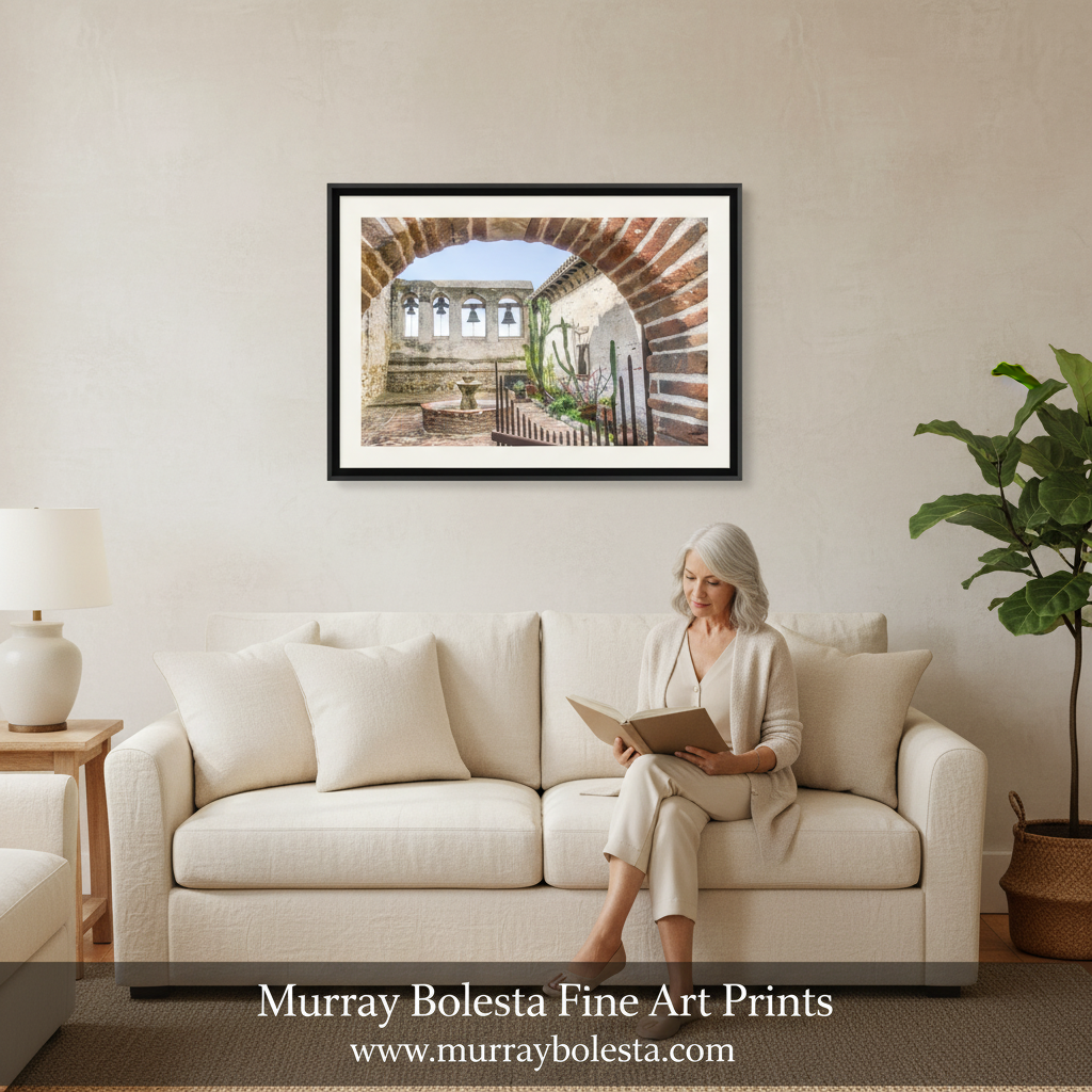 San Juan Capistrano Mission Art - California Adobe Church Print