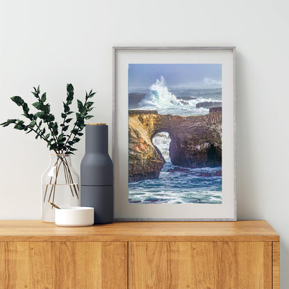 Pacific Ocean Storm Waves – Point Arena Mendocino Coast Wall Art