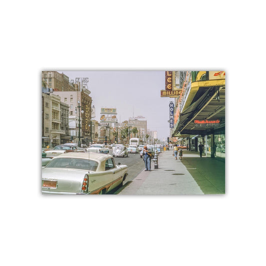 New Orleans Art Vintage Photograph of Canal Street at Mid Century