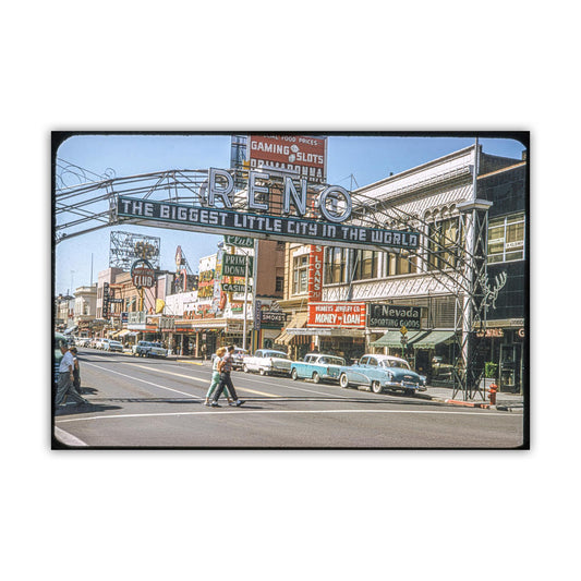 Biggest Little City in the World | Reno Nevada Virginia Street Vintage Photos