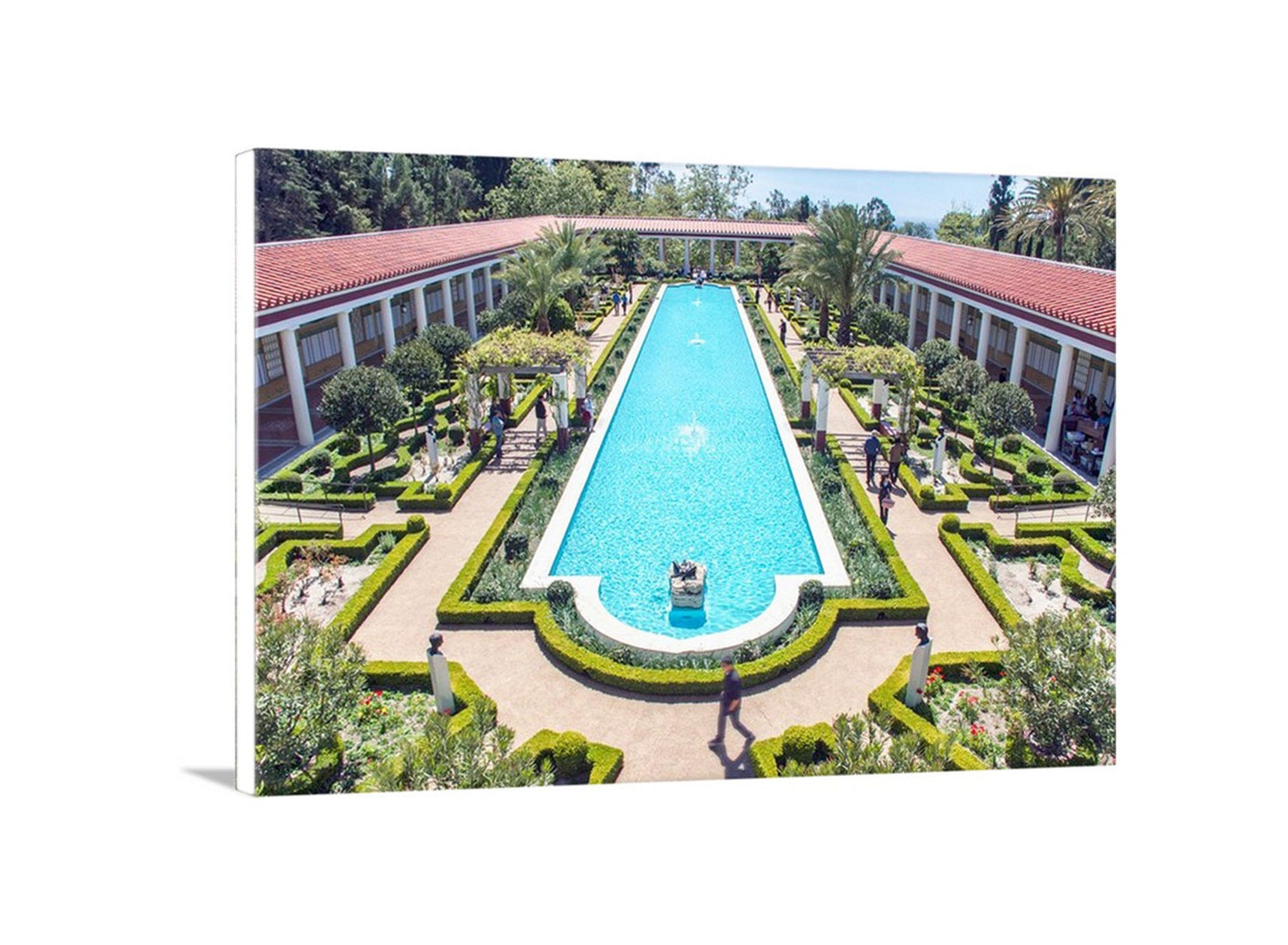 Malibu Getty Villa Museum Art | Framed Wall Decor Print
