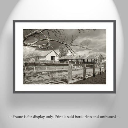 Empire Ranch Arizona Wall Art – Vintage Western Ranch Artwork Set