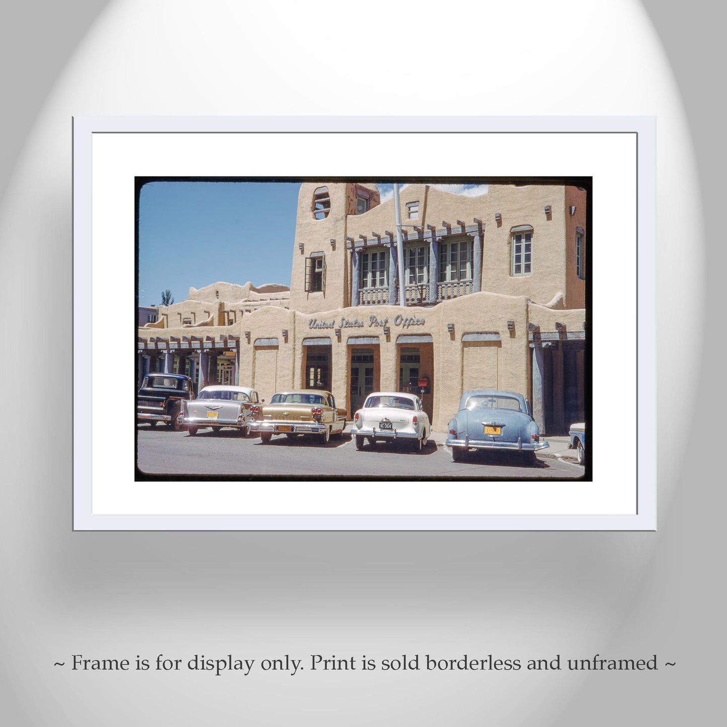 Old Santa Fe New Mexico Post Office Photography Art Print