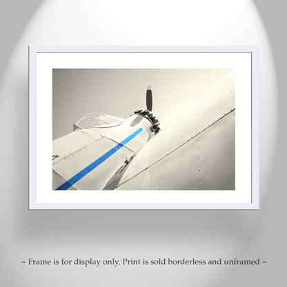 Vintage Airplane Artwork with Crop Duster | Aviation Wall Decor