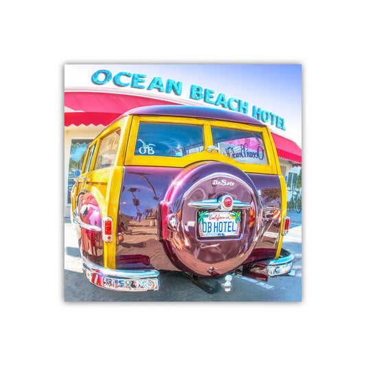 Woodie Station Wagon Picture | Ocean Beach Southern California