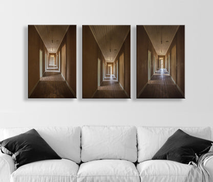 Kentucky Camp Arizona Ghost Town Triptych | Western Wall Art