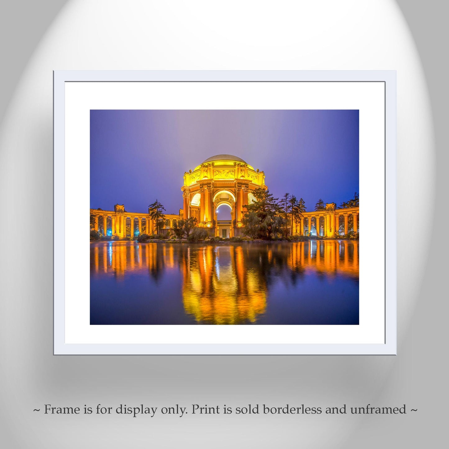 San Francisco Palace of Fine Arts Night Artwork | The Presidio National Park